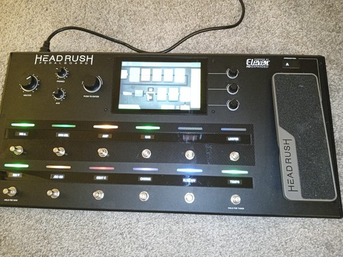 Head rush pedalboard - head, amp